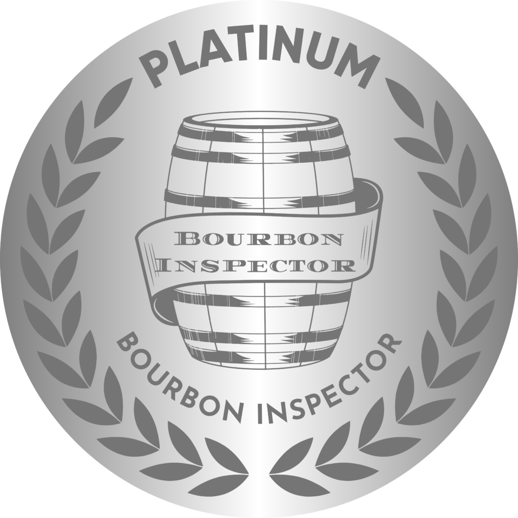 Bourbon Inspector Platinum Medal