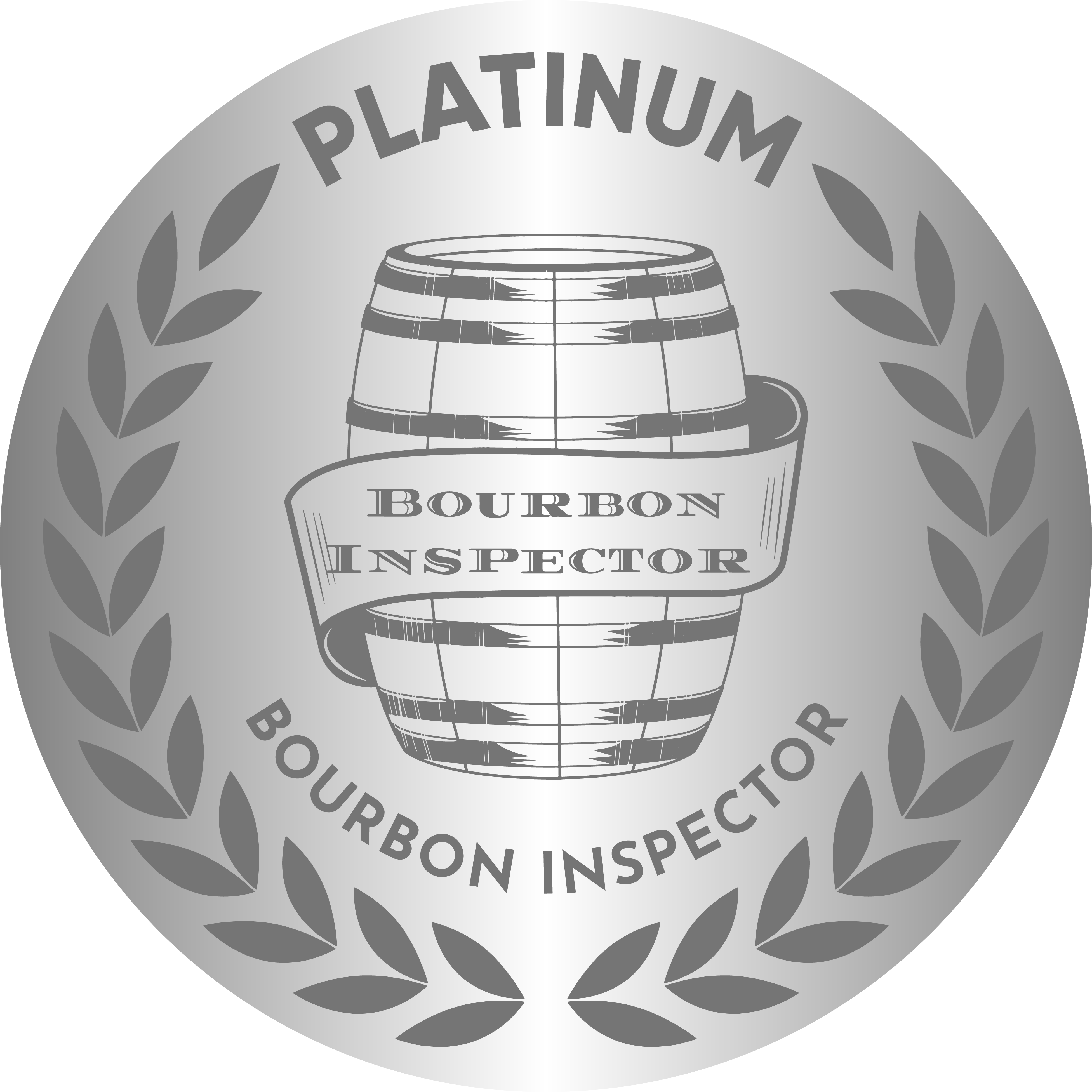 Bourbon Inspector Platinum Medal