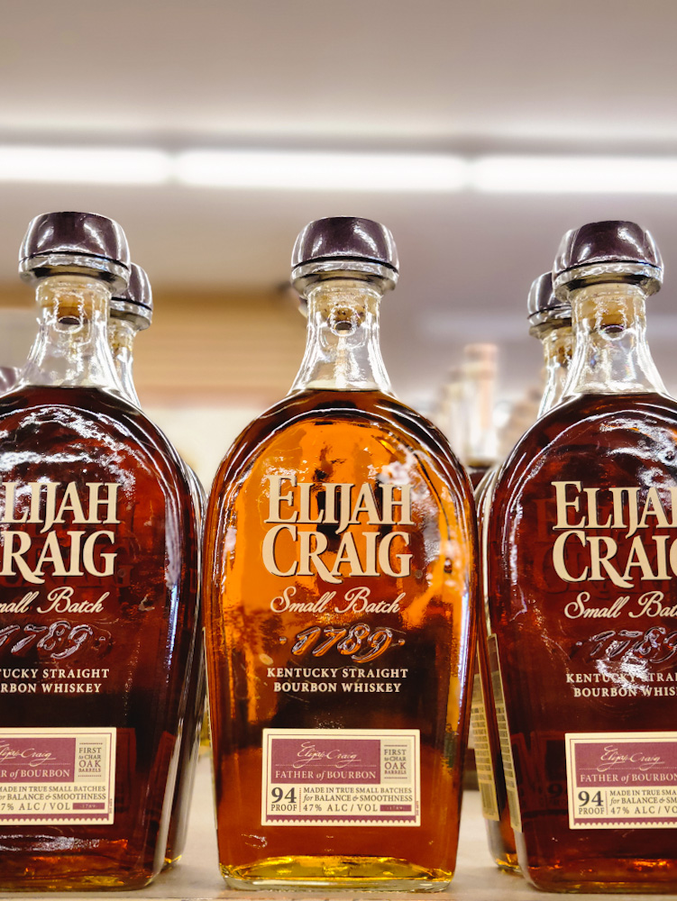 Elijah Craig Small Batch Bottles