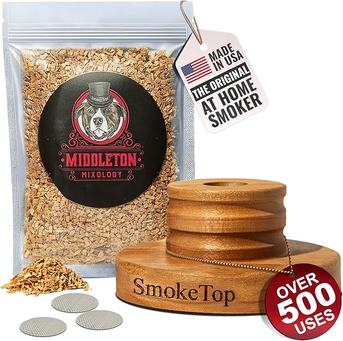 SmokeTop Cocktail Smoker Kit by Middleton Mixology