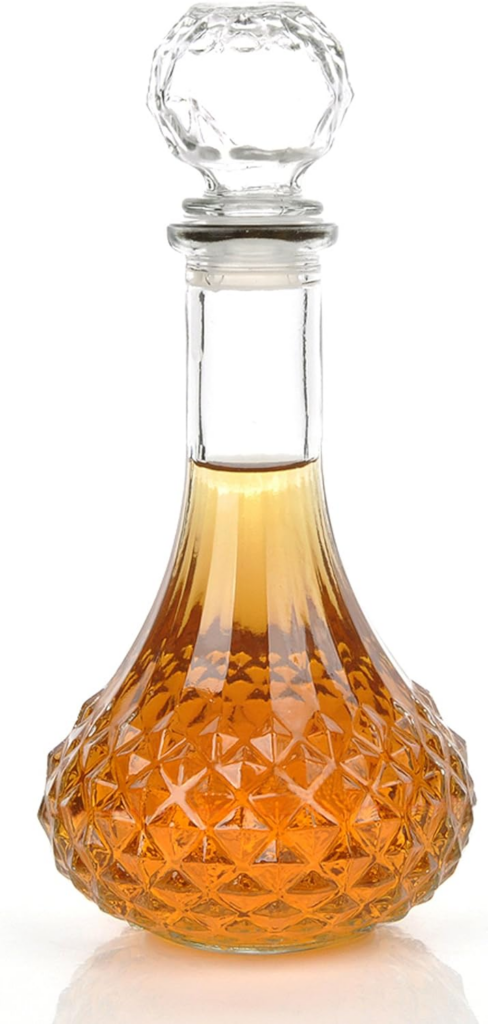 KLOUD City Clear Whiskey Decanter