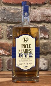 Uncle Nearest Straight Rye Whiskey