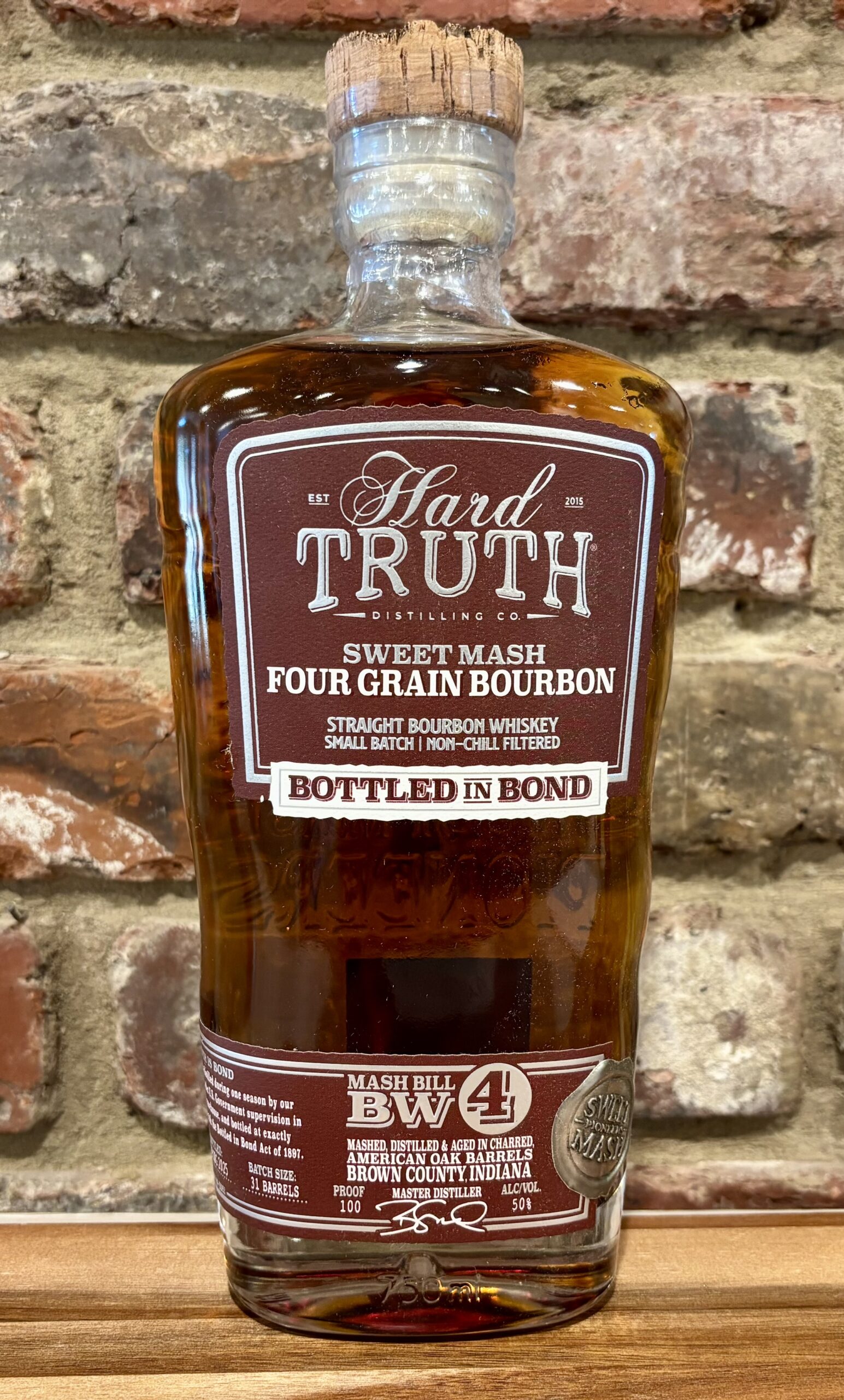 Hard Truth Four Grain Bottled-in-Bond Bourbon