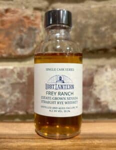 Lost Lantern Estate-Grown Single Cask Series Frey Ranch Nevada Straight Rye Whiskey Review