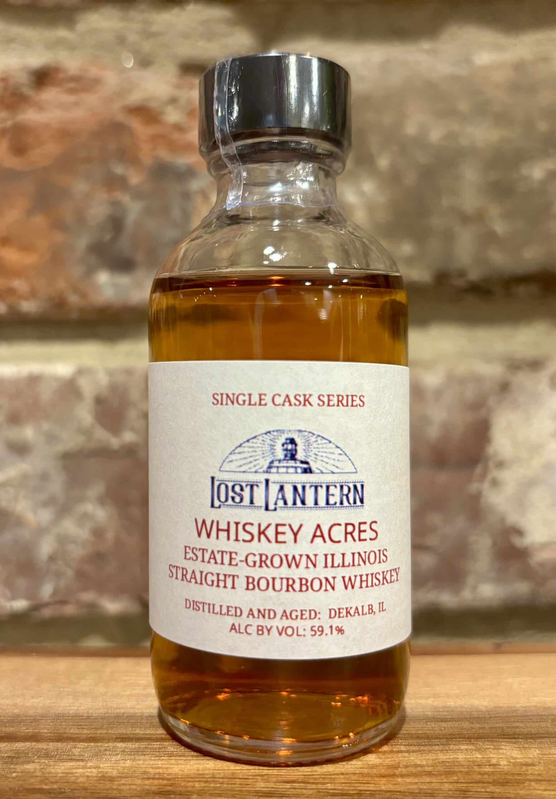 Lost Lantern Estate-Grown Single Cask Series Whiskey Acres Illinois Straight Bourbon