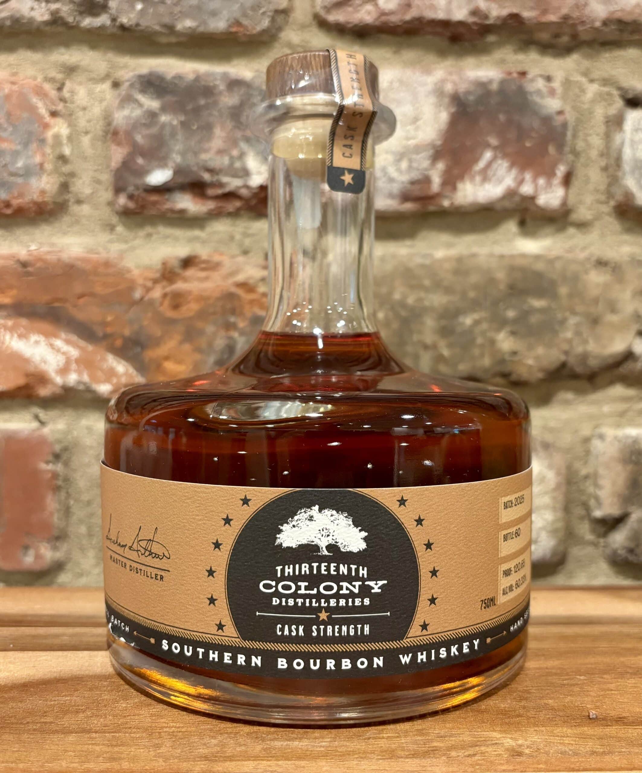 Thirteenth Colony Cask Strength Southern Bourbon