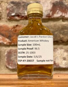 Jacob’s Pardon Sherry Cask Finished Whiskey
