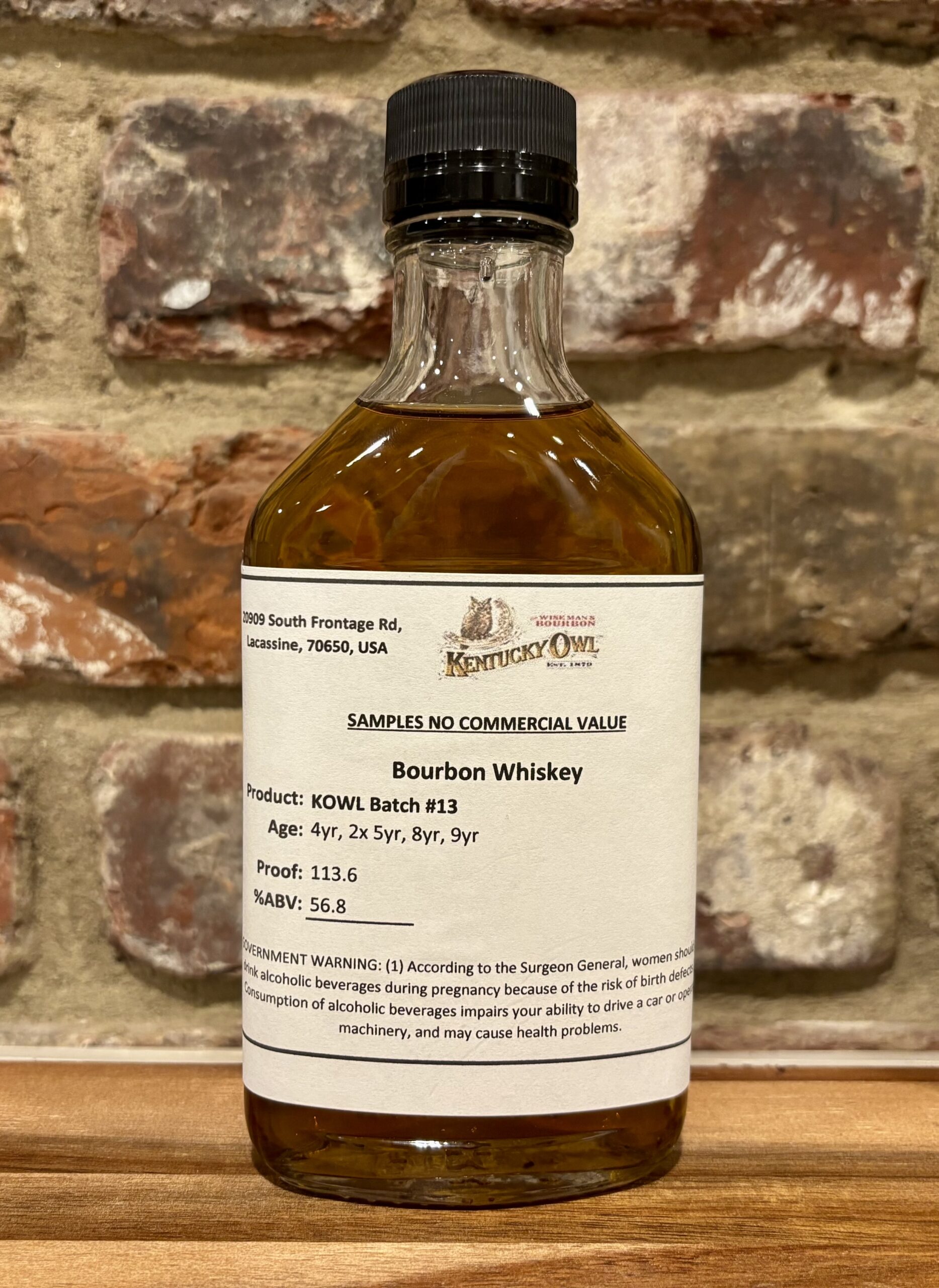 Kentucky Owl Batch #13 Bourbon