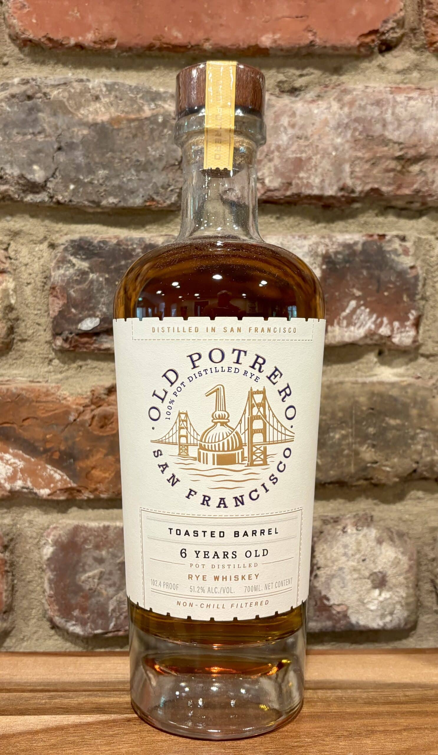 Old Potrero Toasted Barrel Rye Whiskey