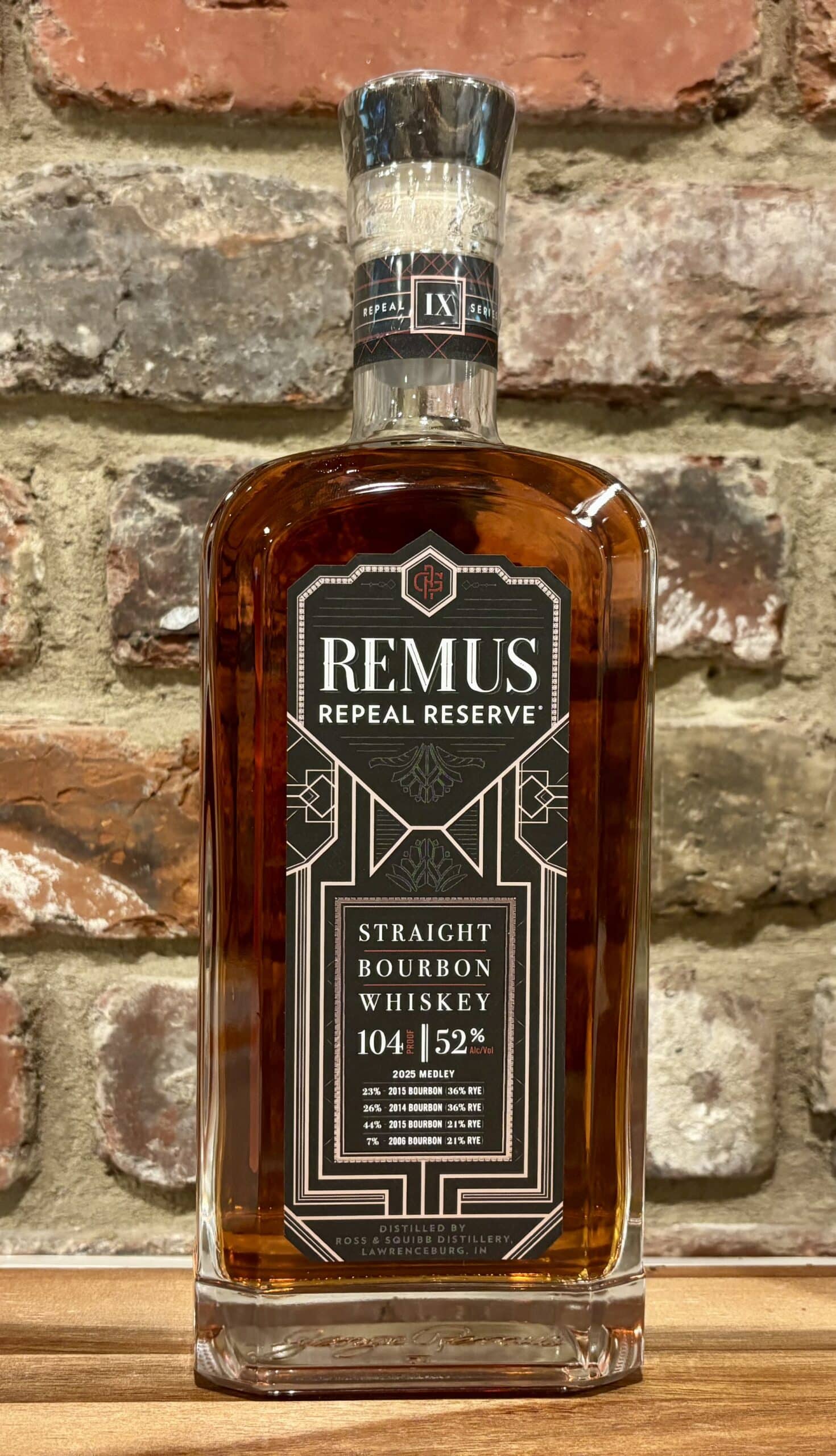 Remus Repeal Reserve Series IX Bourbon (2025 Release)