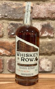 Whiskey Row Bottled-in-Bond Bourbon