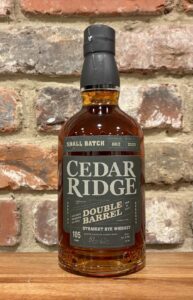 Cedar Ridge Double Barrel Straight Rye Whiskey