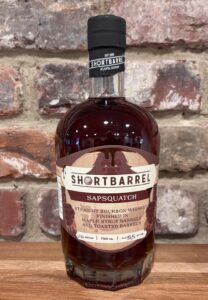 Shortbarrel Bourbon Co Sapsquatch Straight Bourbon Finished in Maple Syrup Barrels and Toasted Barrels Review