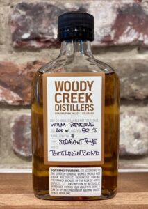 Woody Creek Distillers William H. Macy Reserve 3.0 10-Year Straight Rye Whiskey